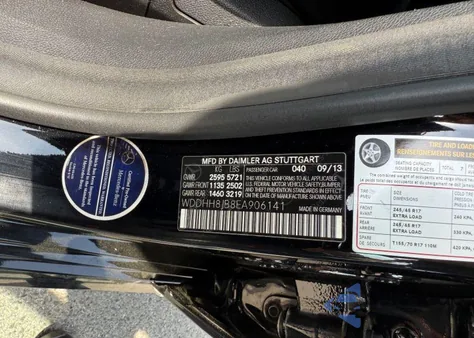 2014 Mercedes-Benz E 350 4Matic из США, поврежденный, VIN WDDHH8JB8EA906141